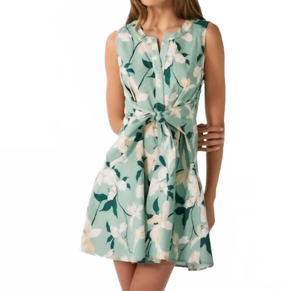 NEW HUTCH mio mini dress in green